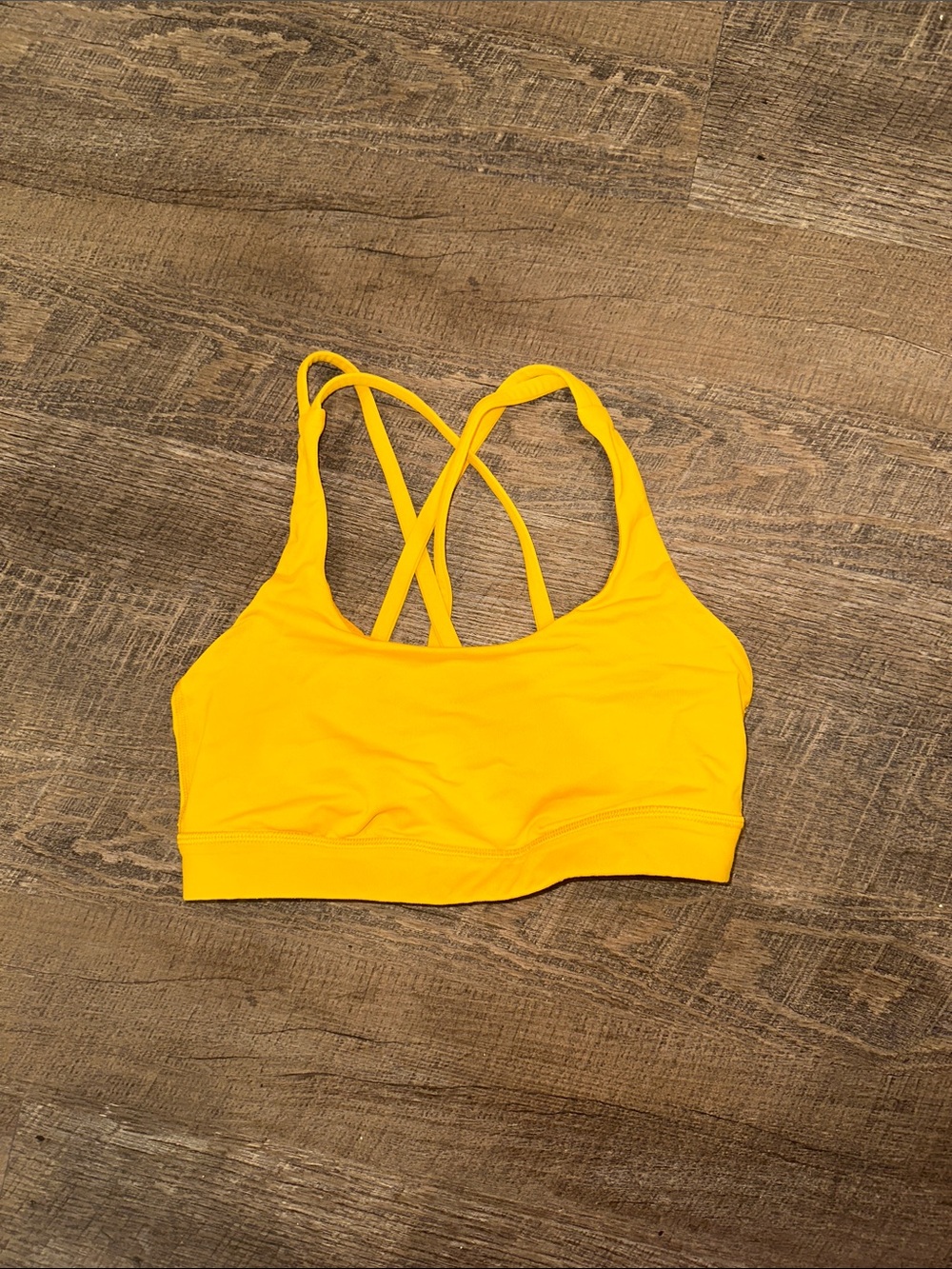 lululemon Orange Sports Bra